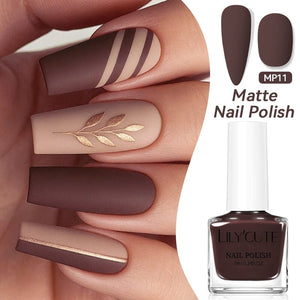 Matte Nail Polish 7ml Nail Polish LILYCUTE MP11