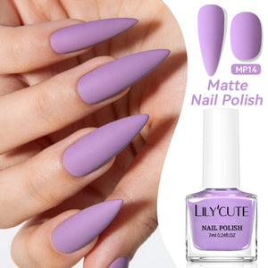 Matte Nail Polish 7ml Nail Polish LILYCUTE MP14