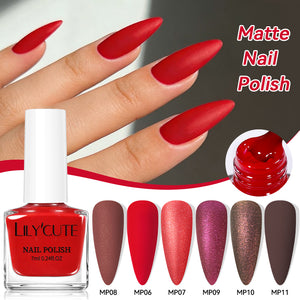 Matte Nail Polish 7ml Nail Polish LILYCUTE