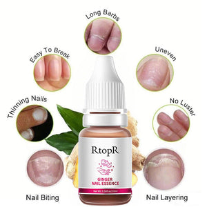 Ginger Nail Essence Repair Fungus Treatment 10ml Nail Care No Brand