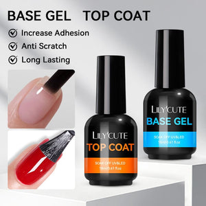 Base Gel Top Coat 18ml Base & Top Coat LILYCUTE