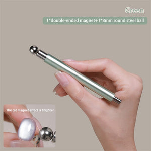 Green Double Head Magnet with Steel Ball Tools & Accessories No Brand