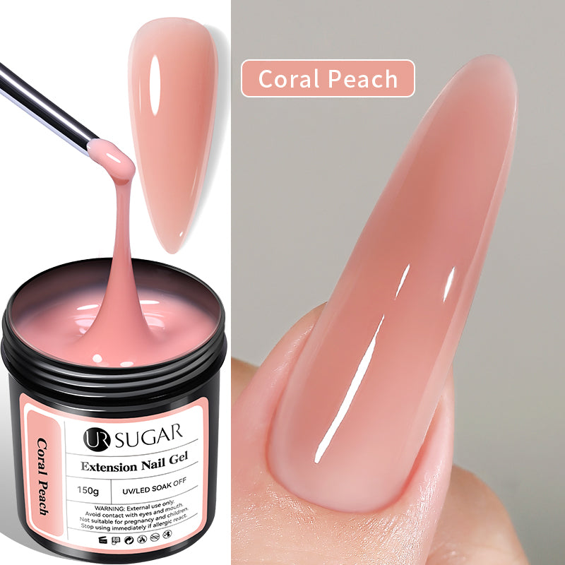 Coral Peach Extension Nail Gel 150g