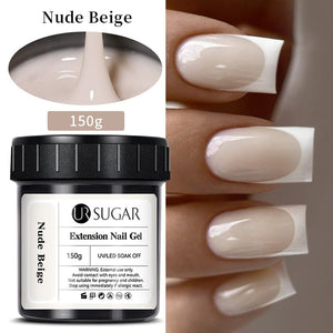 Nude Beige Extension Nail Gel 150g Extension Nail Gel UR SUGAR