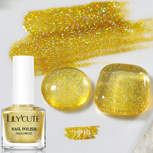 12 Colors Glitter Nail Polish HP01~12 7ml Nail Polish LILYCUTE