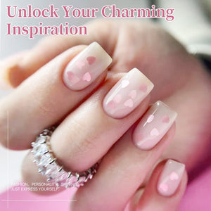 Sequins Jelly Gel TS28 Love Radar 15ml HEMA/TPO FREE Gel Nail Polish BORN PRETTY