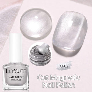 Cat Magnetic Nail Polish 7ml Nail Polish LILYCUTE CP02