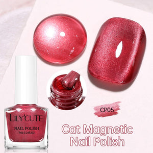 Cat Magnetic Nail Polish 7ml Nail Polish LILYCUTE CP05