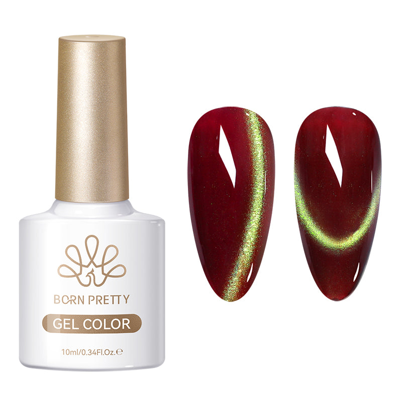 Colored Cat Magnetic Gel MY428 Scarlet Jade 10ml HEMA/TPO FREE