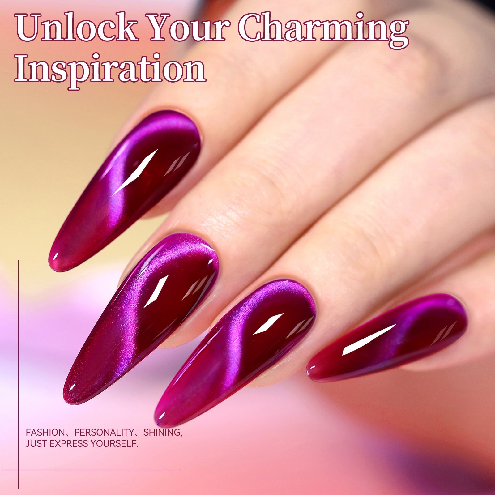 Colored Cat Magnetic Gel MY431 Summer Light 15ml HEMA/TPO FREE