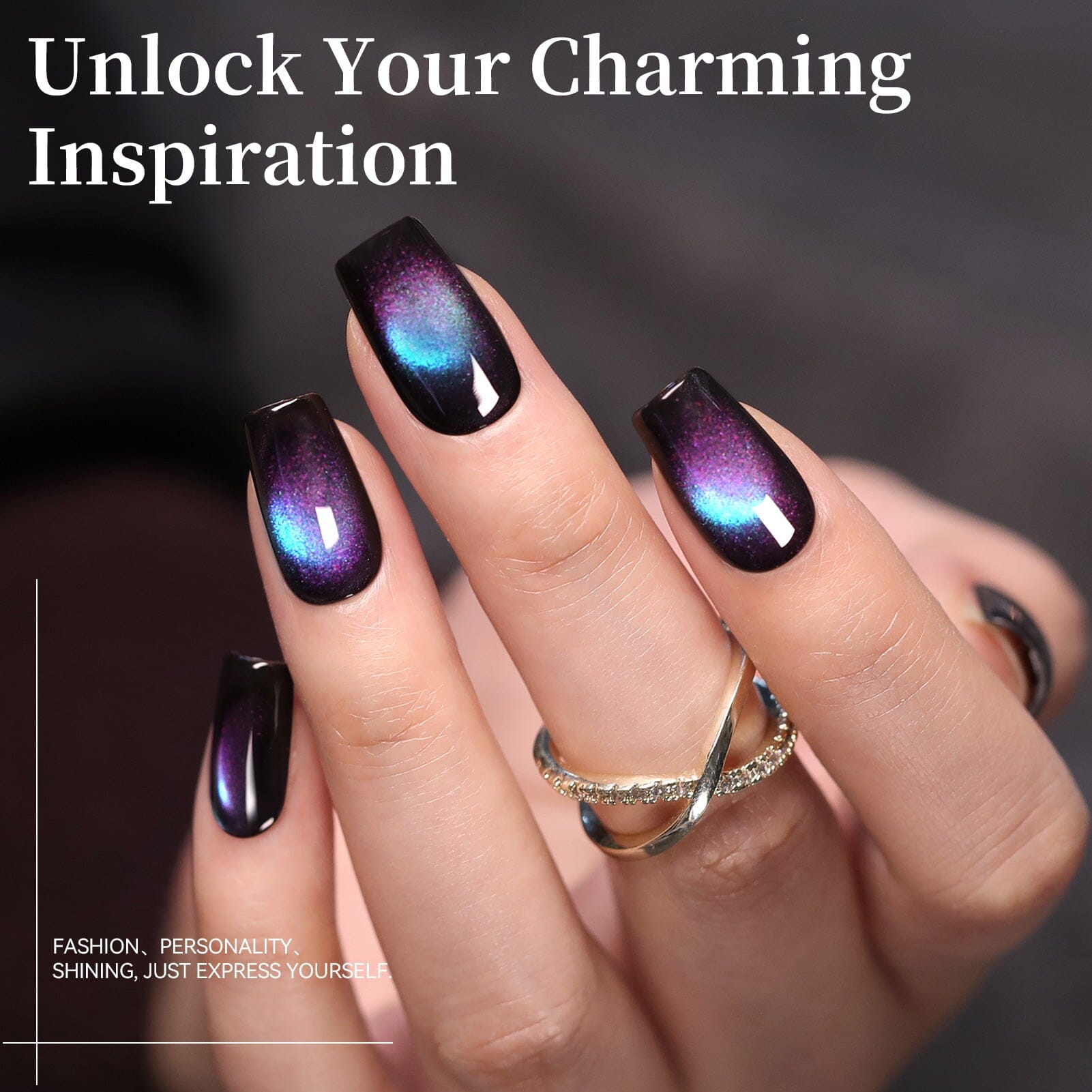 6 Colors Colored Cat Magnetic Gel M52 Romantic Universe 7ml HEMA/TPO FREE Gel Nail Polish BORN PRETTY