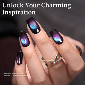 6 Colors Colored Cat Magnetic Gel M52 Romantic Universe 7ml HEMA/TPO FREE Gel Nail Polish BORN PRETTY