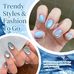 6 Colors Crystal Cat Magnetic Gel M53 Deep Sea 7ml Gel Nail Polish BORN PRETTY