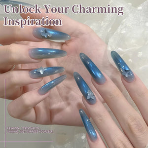 6 Colors Colored Cat Magnetic Gel M55 Shojo Bailey’s 7ml HEMA/TPO FREE Gel Nail Polish BORN PRETTY