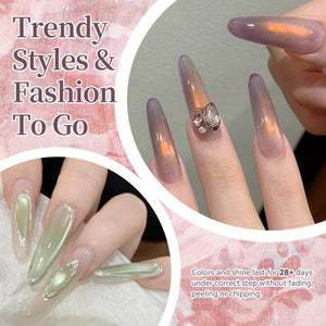 6 Colors Colored Cat Magnetic Gel M55 Shojo Bailey’s 7ml HEMA/TPO FREE Gel Nail Polish BORN PRETTY