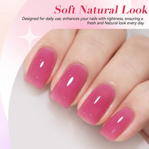 6 Colors Jelly Gel J53 Beyond Usual 7ml Gel Nail Polish BORN PRETTY