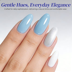 6 Colors Gel Set S57 Cold Enough 7ml Gel Nail Polish BORN PRETTY