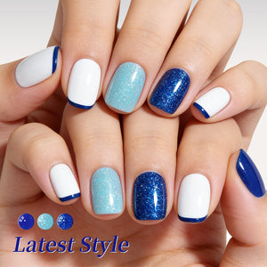 6 Colors Gel Set S57 Cold Enough 7ml Gel Nail Polish BORN PRETTY