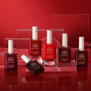 Red Collection Color Nail Gel 15ml HEMA/TPO FREE Gel Nail Polish BORN PRETTY