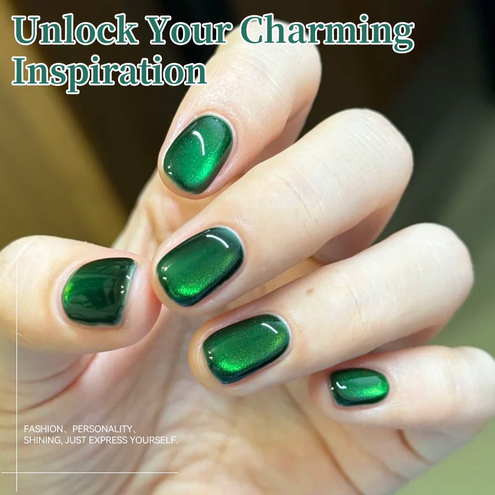 6 Colors Glass Cat Magnetic Gel M61 Midsummer Prelude 7ml