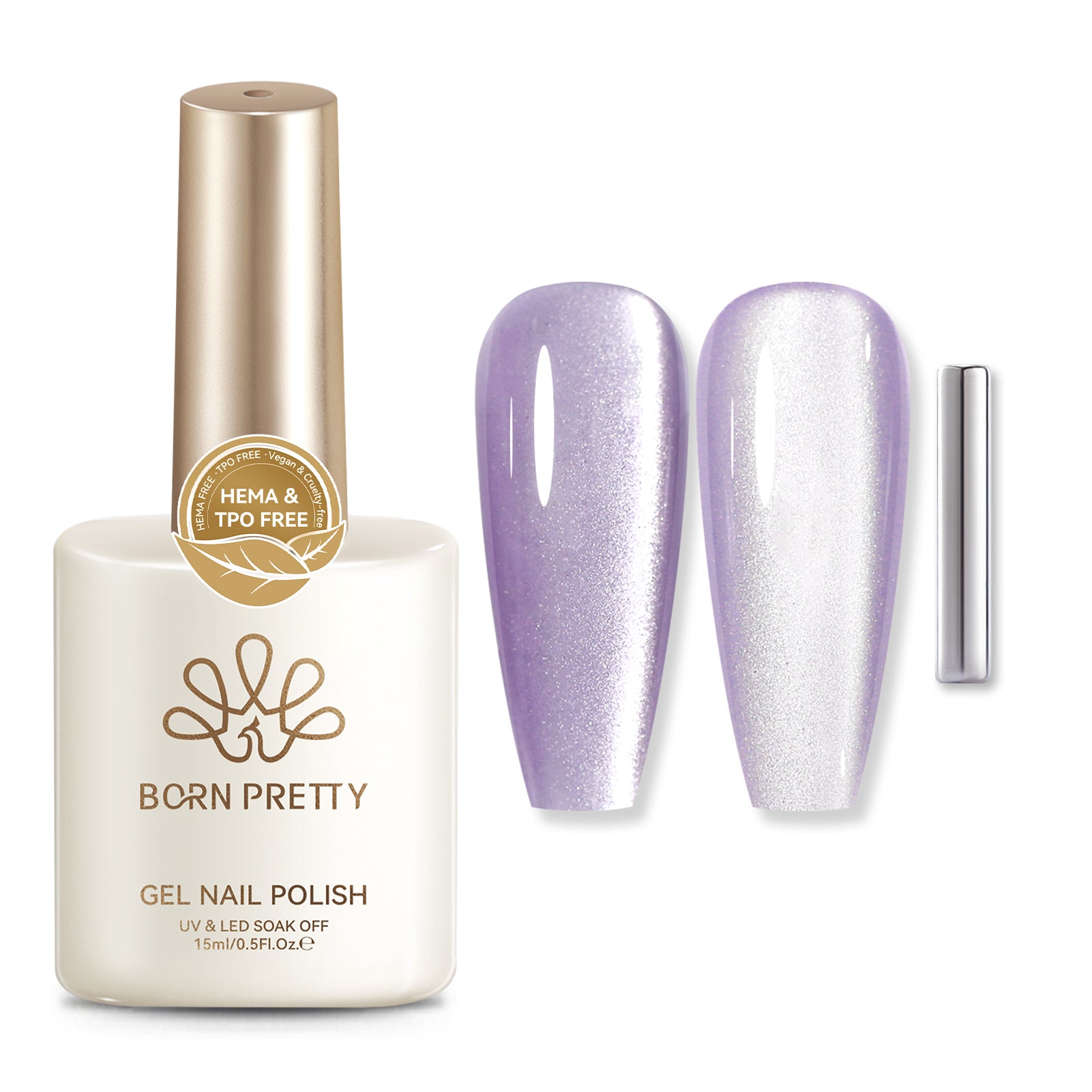 Moonlight Cat Magnetic Gel MY108 Pure Love 15ml HEMA/TPO FREE