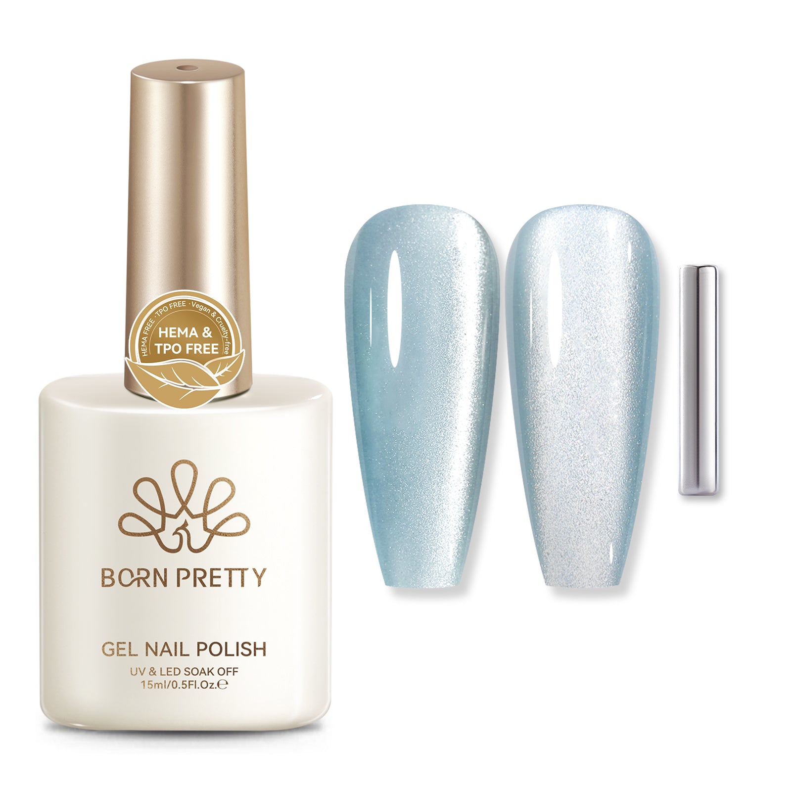 Moonlight Cat Magnetic Gel MY109 Pure Love 15ml HEMA/TPO FREE