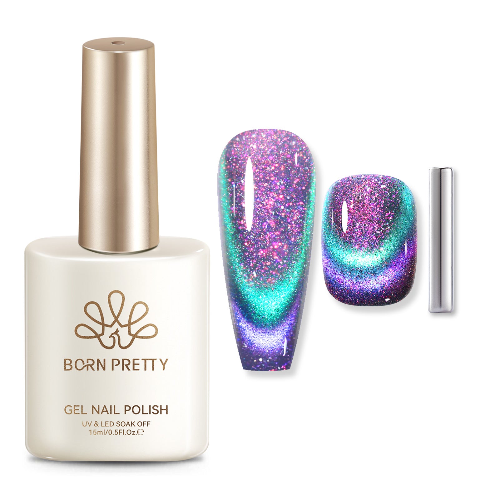 Colored Cat Magnetic Gel MY115 Reflective Glass 15ml