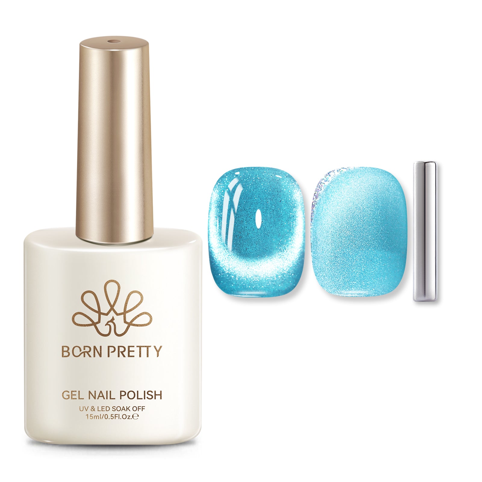 Crystal Cat Magnetic Gel MY328 Sea Blue 15ml