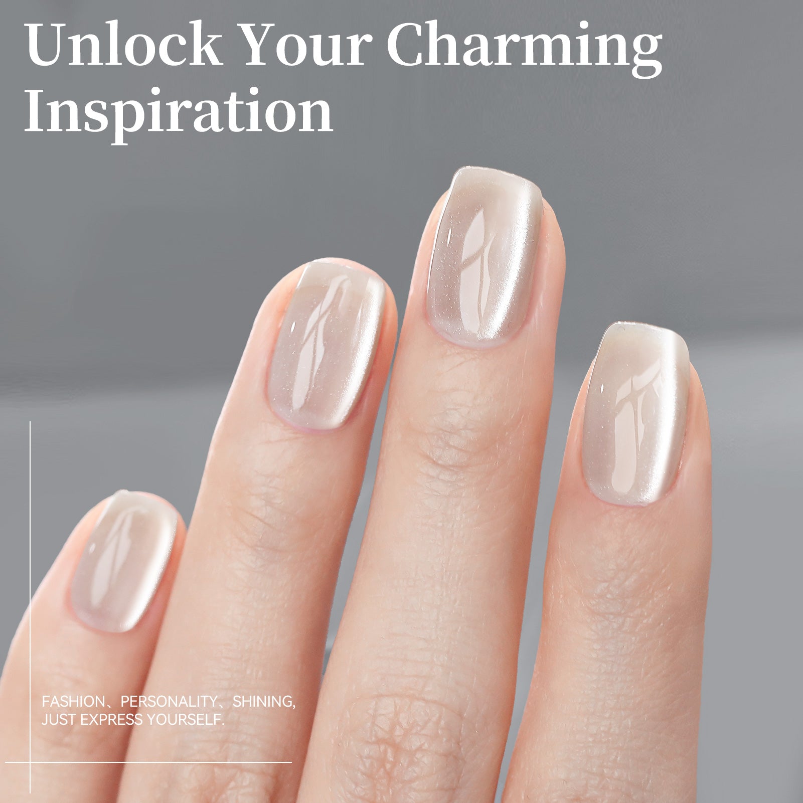 Glass Cat Magnetic Gel MY96 Honey Peach 15ml