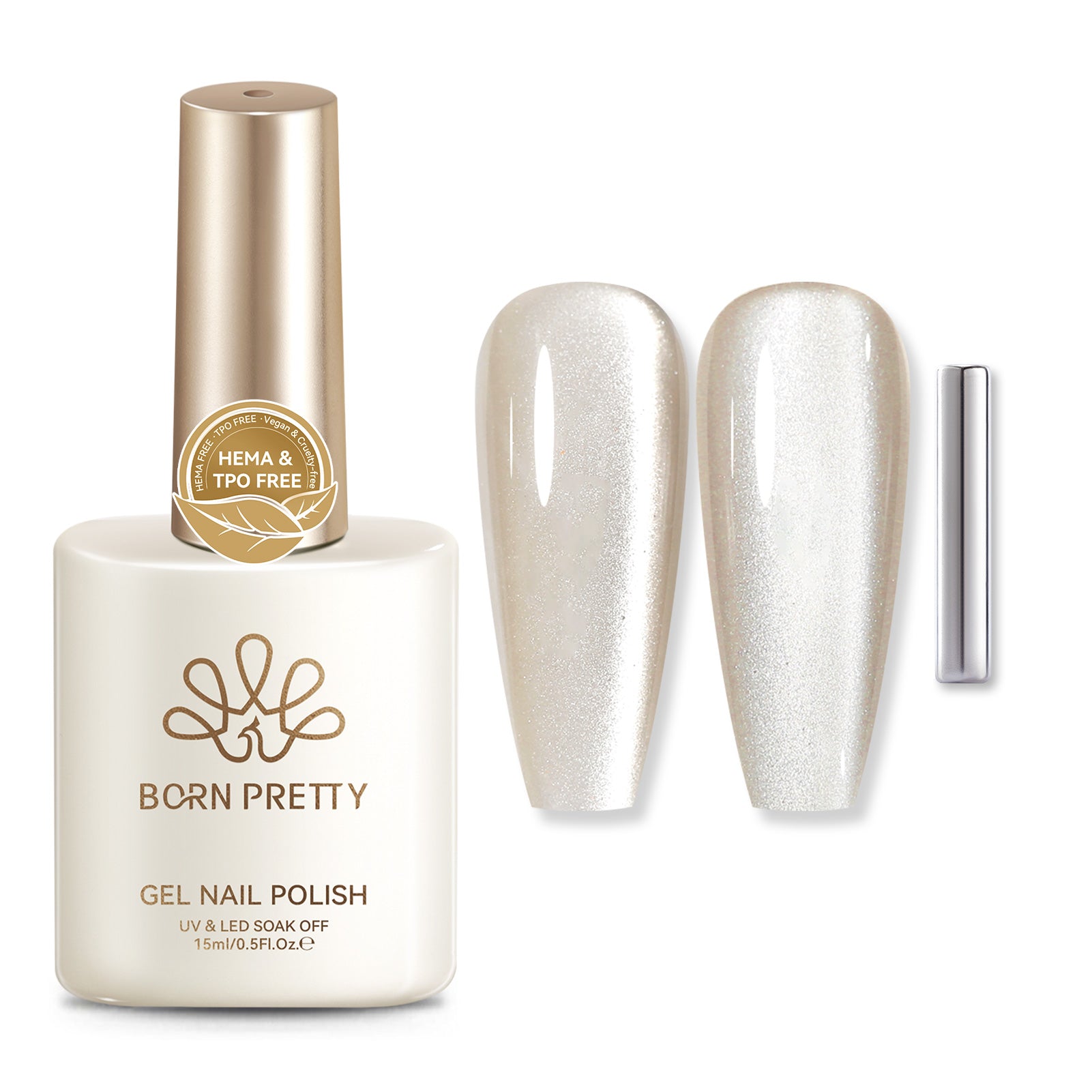 Moonlight Cat Magnetic Gel MY102 Pure Love 15ml HEMA/TPO FREE