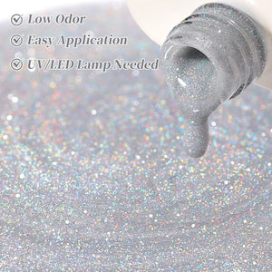 Reflective Cat Magnetic Gel MY495 Fantastic White 10ml Gel Nail Polish BORN PRETTY