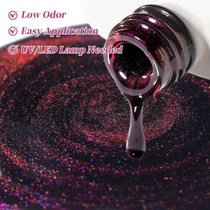 Colored Cat Magnetic Gel MY496 Mocha Rose 10ml Gel Nail Polish BORN PRETTY
