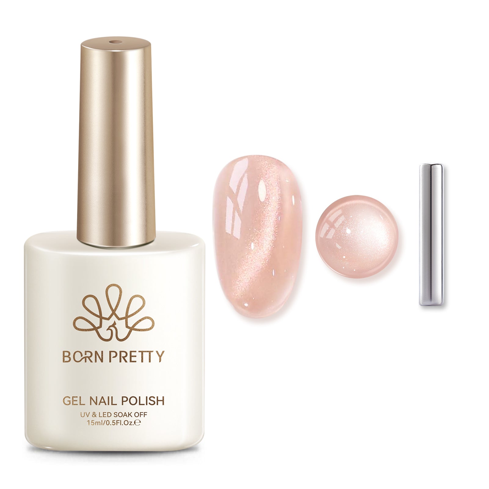 Glass Cat Magnetic Gel MY471 Peach Coral Sea 15ml