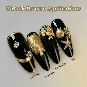 3D Metal Painting Gel FD02 5ml Gel Nail Polish BORN PRETTY