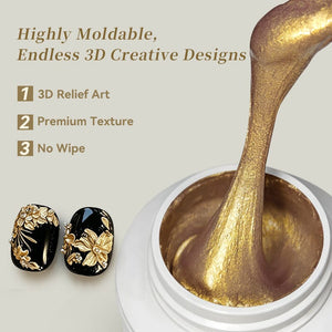 3D Metal Painting Gel FD03 5ml Gel Nail Polish BORN PRETTY