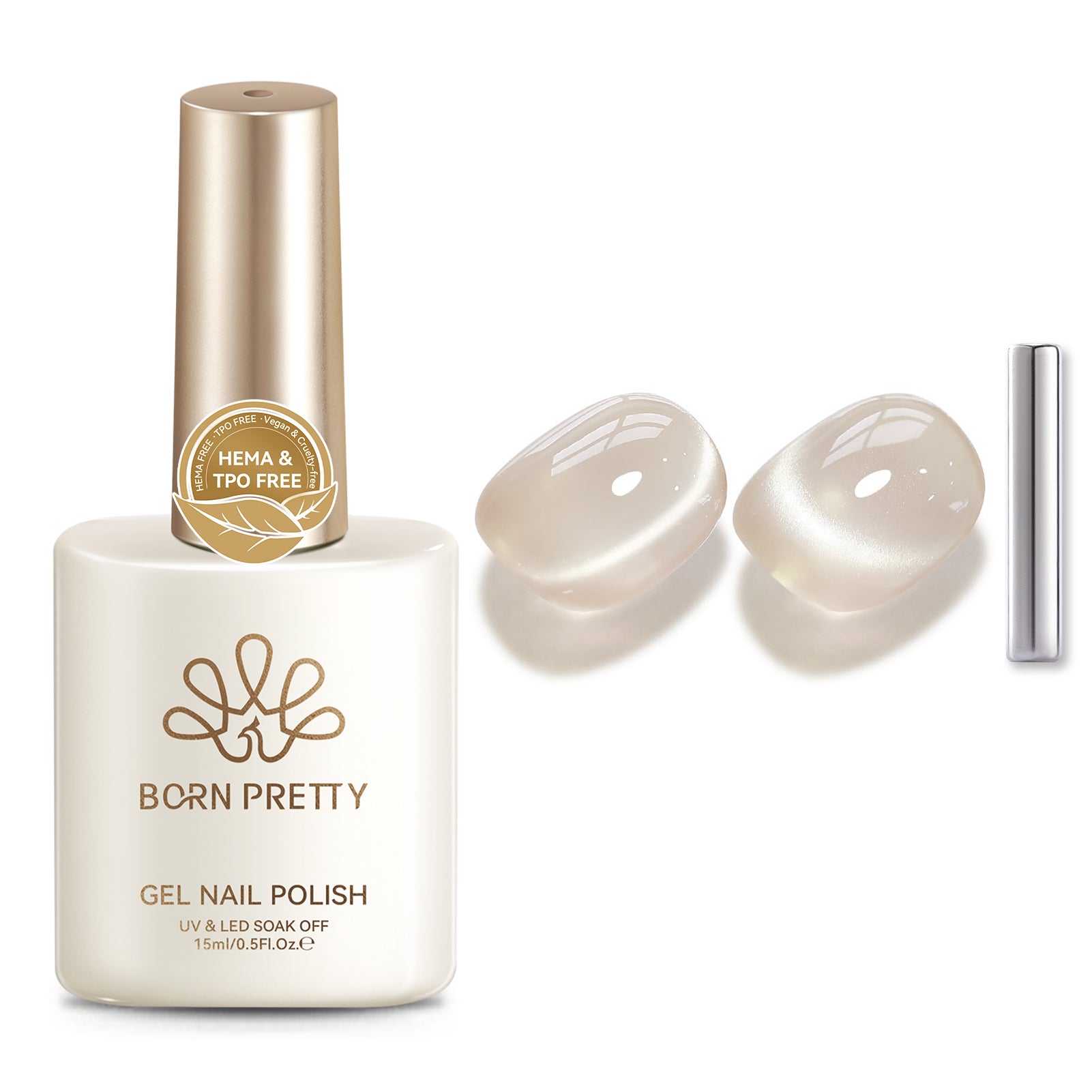 Glass Cat Magnetic Gel MY501 Dream Nude 15ml HEMA/TPO FREE