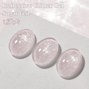 Reflective Gel SZ53 Sugar Veil 10ml Gel Nail Polish BORN PRETTY