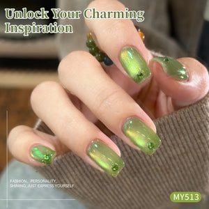 6 Colors Colored Cat Magnetic Gel M63 Aletau 7ml Gel Nail Polish BORN PRETTY