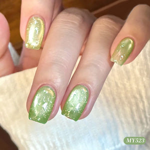 6 Colors Crystal Cat Magnetic Gel M65 Bubbly 7ml Gel Nail Polish BORN PRETTY