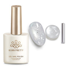 Crystal Cat Magnetic Gel MY520 Bubbly 15ml Gel Nail Polish BORN PRETTY