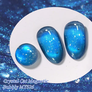 Crystal Cat Magnetic Gel MY526 Bubbly 10ml Gel Nail Polish BORN PRETTY