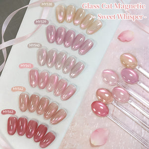 Glass Cat Magnetic Gel Sweet Whisper 10ml Gel Nail Polish BORN PRETTY