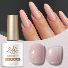 Aurora Gel JG30 Sunset Glimmer 10ml Gel Nail Polish BORN PRETTY