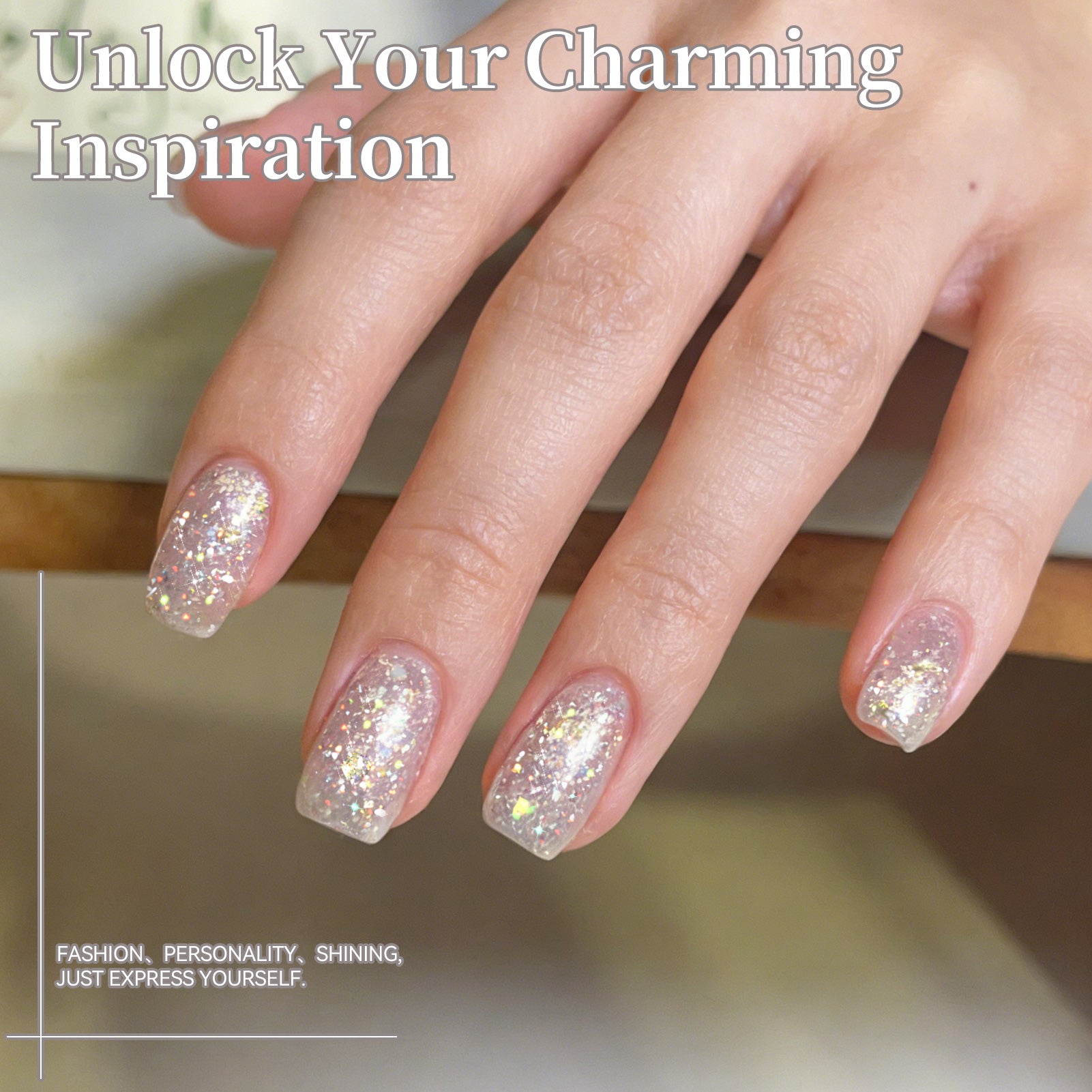 Sequins Jelly Gel JN92 Elven Light 10ml HEMA/TPO FREE