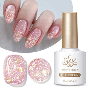 Sequins Jelly Gel JN93 Fairy Dust 10ml Gel Nail Polish BORN PRETTY