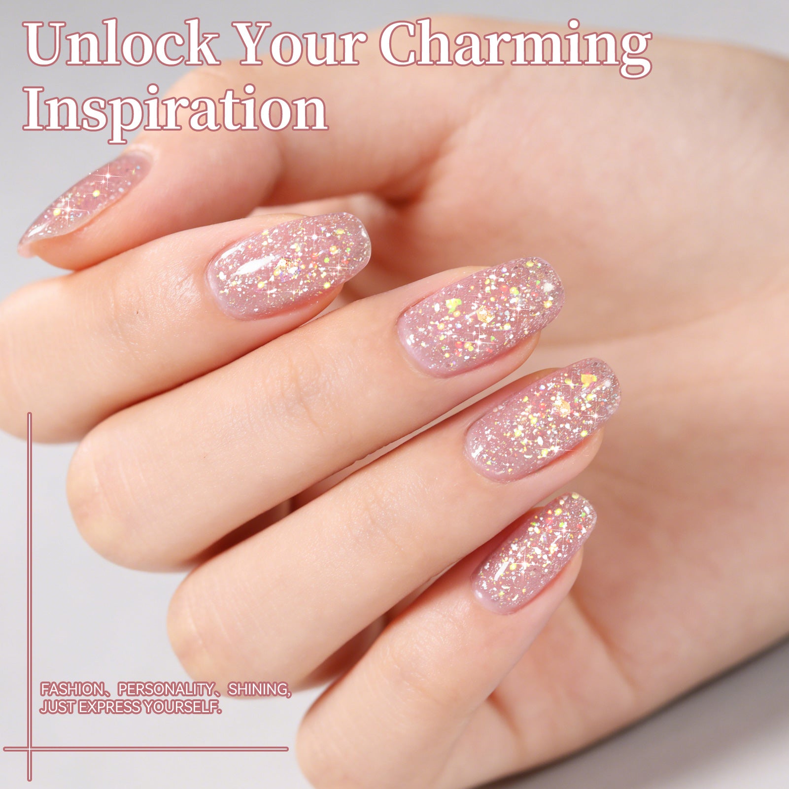 Sequins Jelly Gel JN93 Fairy Dust 10ml