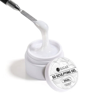 5D Sculpting Gel White 15ml Extension Nail Gel UR SUGAR