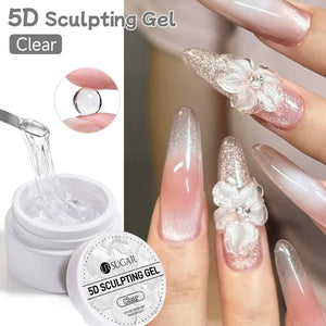 5D Sculpting Gel Clear 15ml Extension Nail Gel UR SUGAR