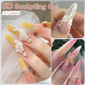 5D Sculpting Gel Pearl White 15ml