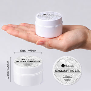 5D Sculpting Gel Pearl White 15ml